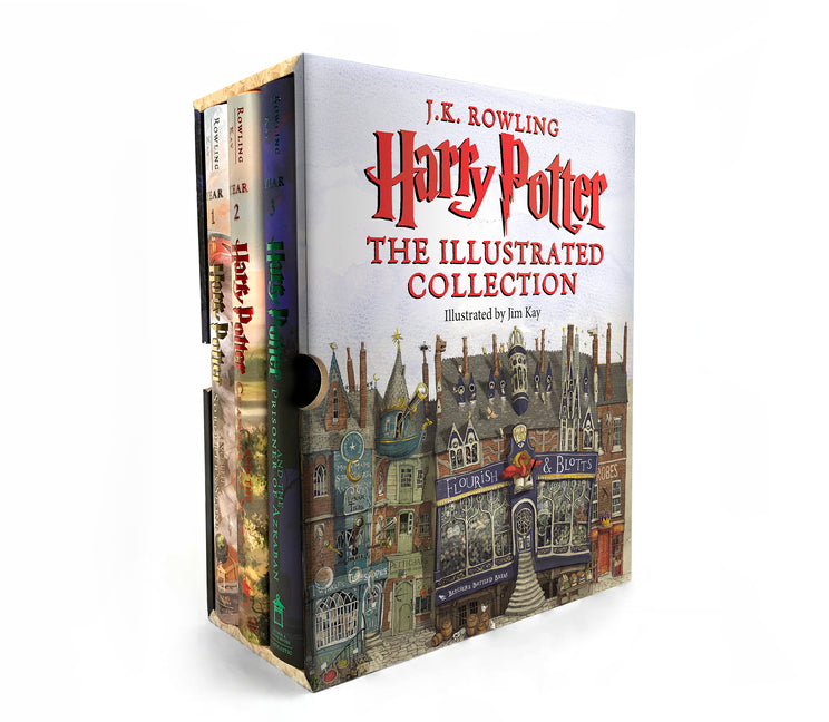 Harry Potter: The Illustrated Collection (Books 1-3 Boxed Set) Arthur A. Levine Books