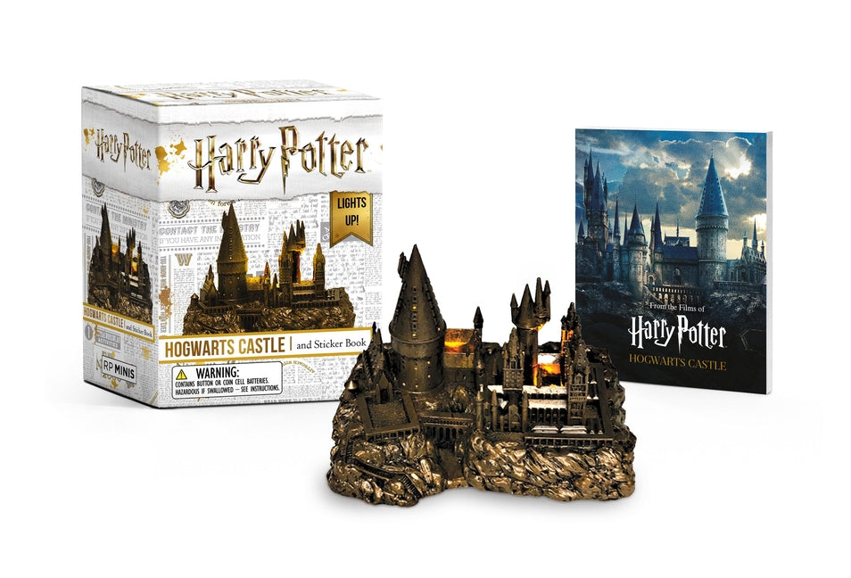 Harry Potter Hogwarts Castle and Sticker Book: Lights Up! [With Battery] Rp Minis
