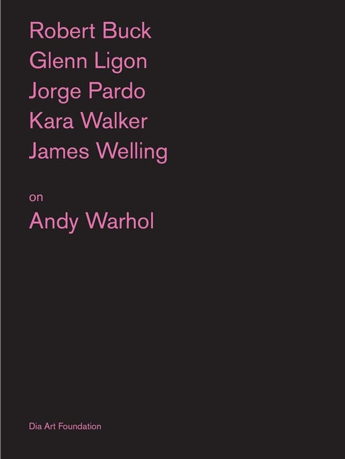 Artists on Andy Warhol Dia Art Foundation