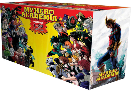 My Hero Academia Box Set 1: Includes Volumes 1-20 with Premium Viz Media